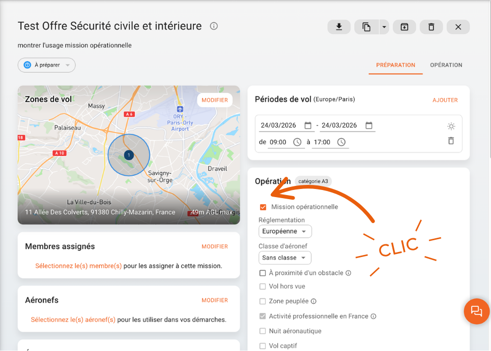 offre dronkeeper Forces de sécurité civile et intérieure