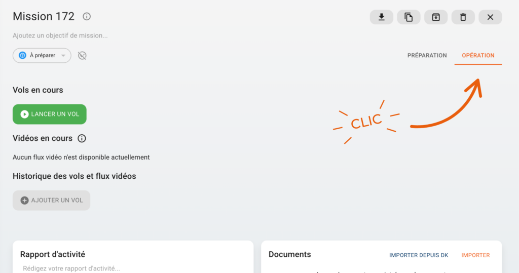 Mode opérationnel DroneKeeper